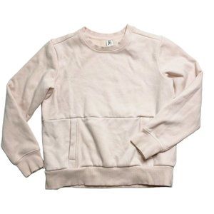 Athleta Girl Pale Pink Sweatshirt